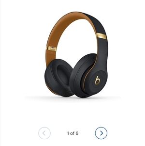 Beats by Dre Over-Ear Headphones Skyline Collection - Midnight Black